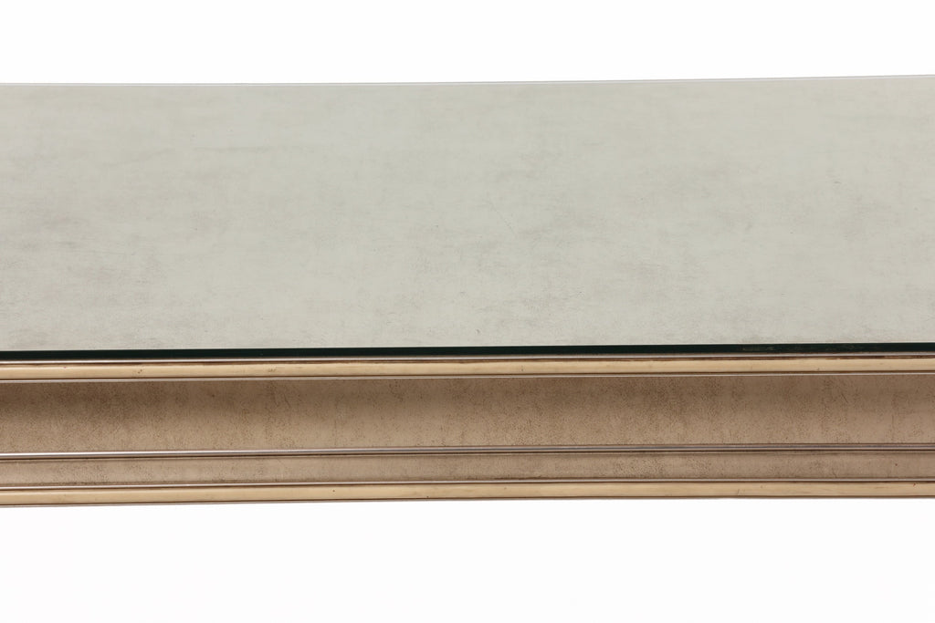 Umberto Mascagni table from the 50s in ivory skai