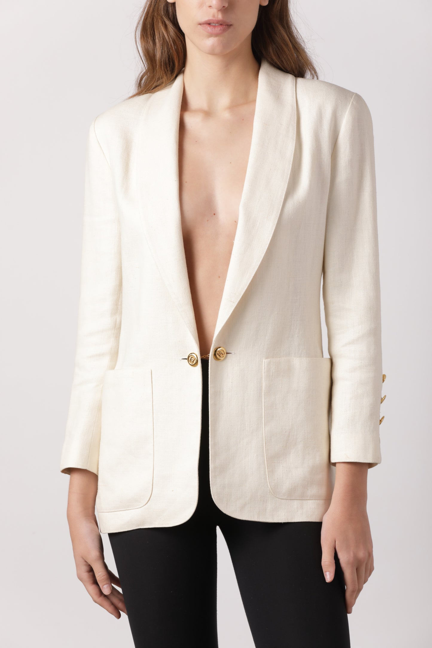 Blazer Chanel Boutique lino