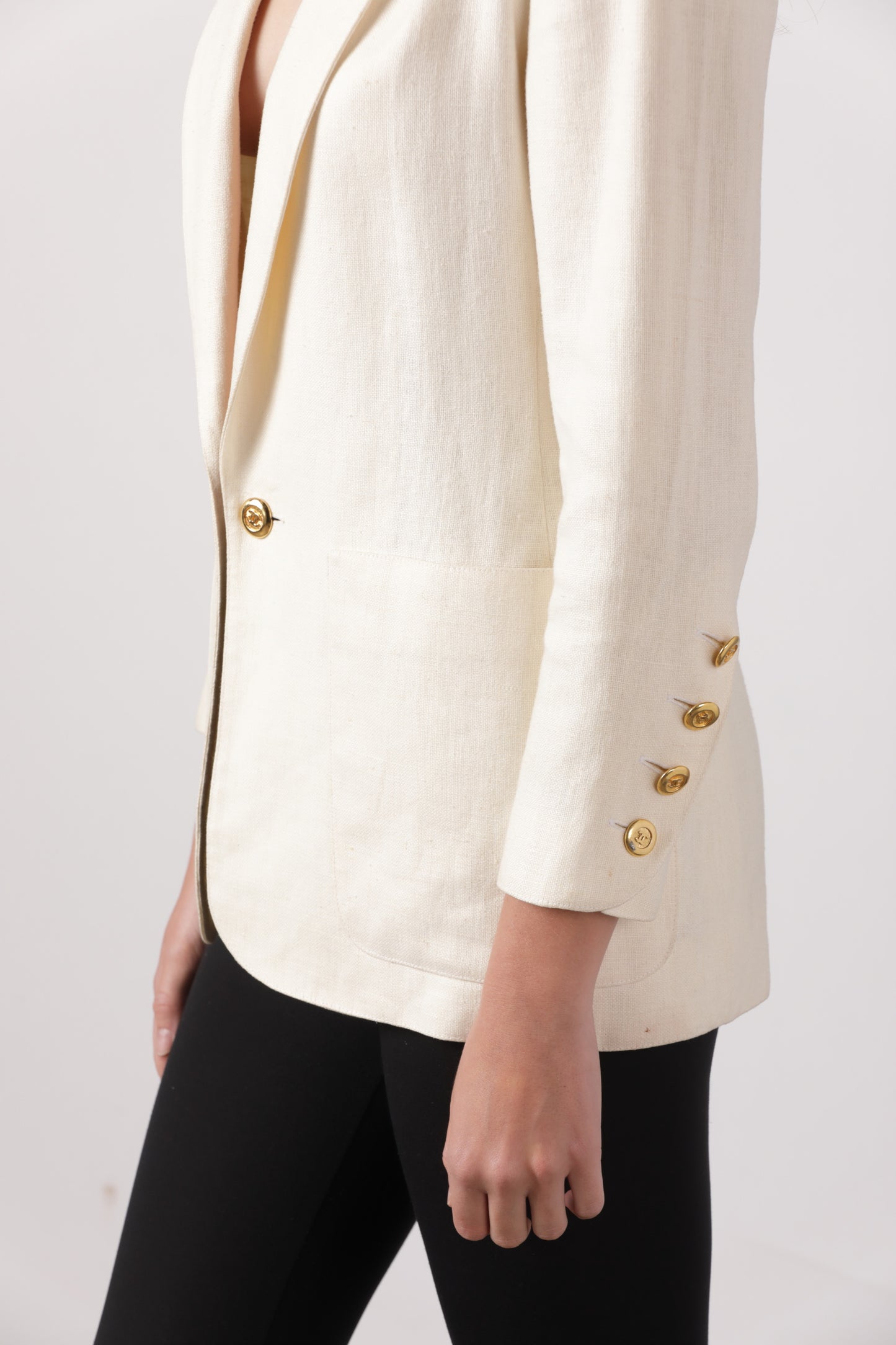 Blazer Chanel Boutique lino