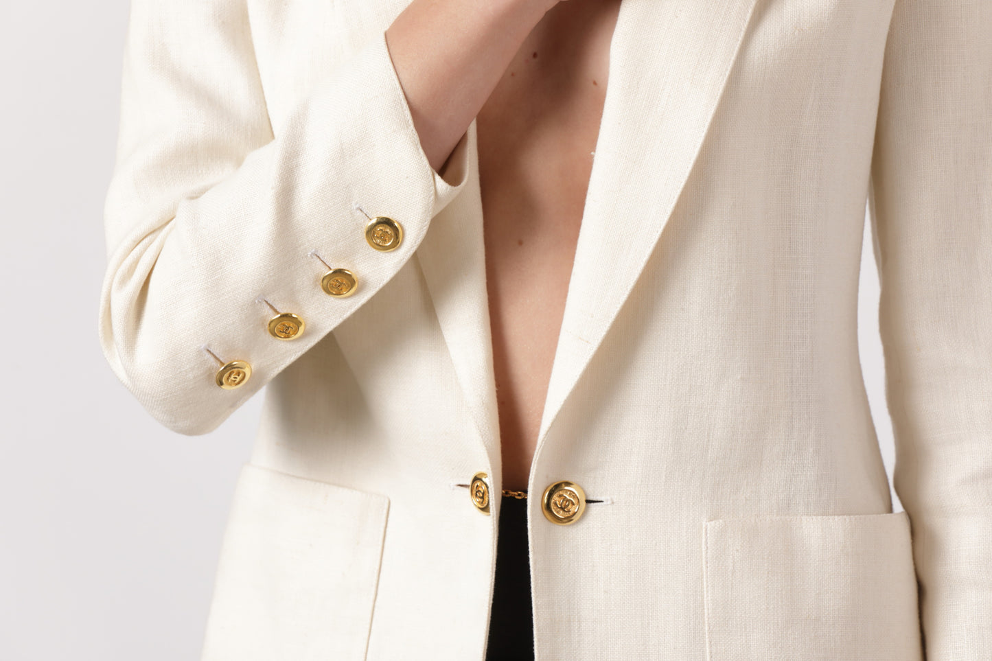 Blazer Chanel Boutique lino