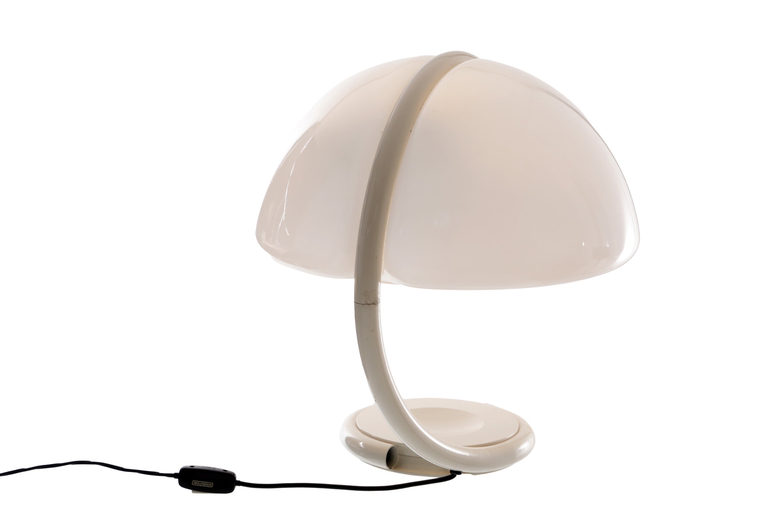 Lampada Serpente di Elio Martinelli anni 70
