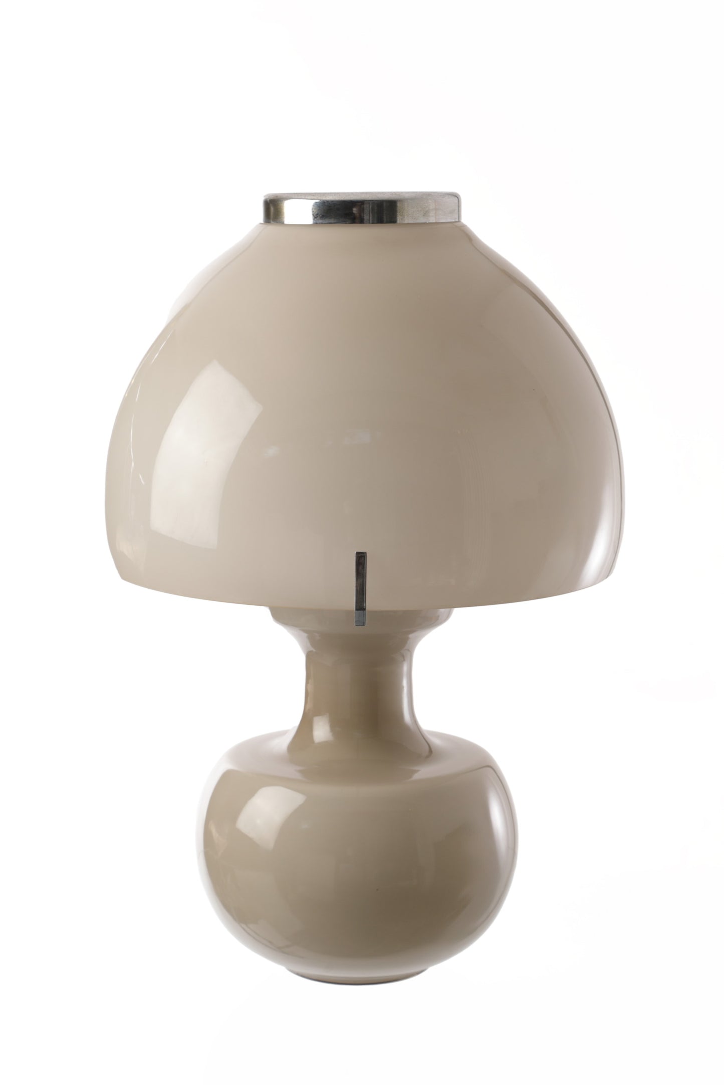 Carlo Nason glass lamp grey