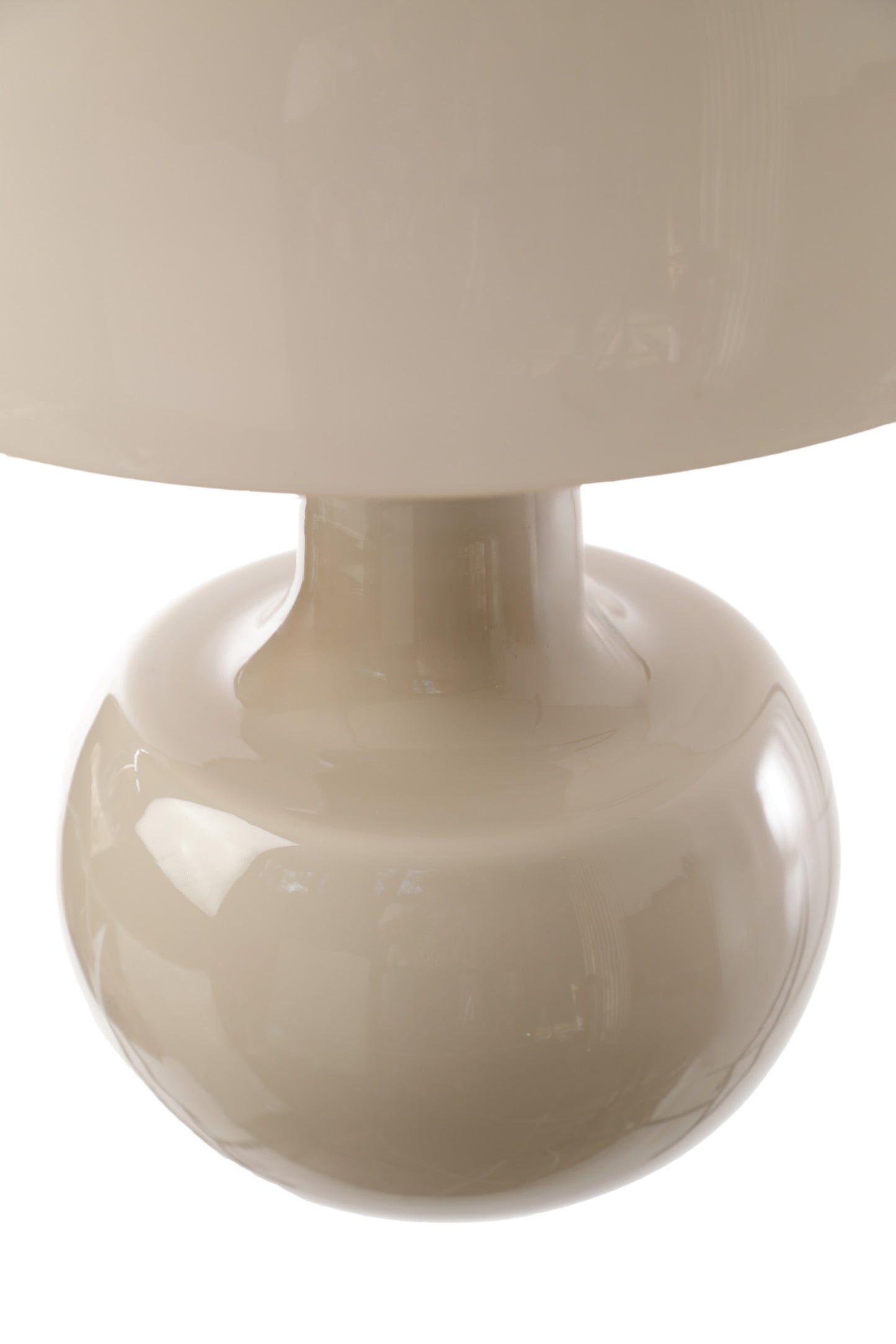 Carlo Nason glass lamp grey