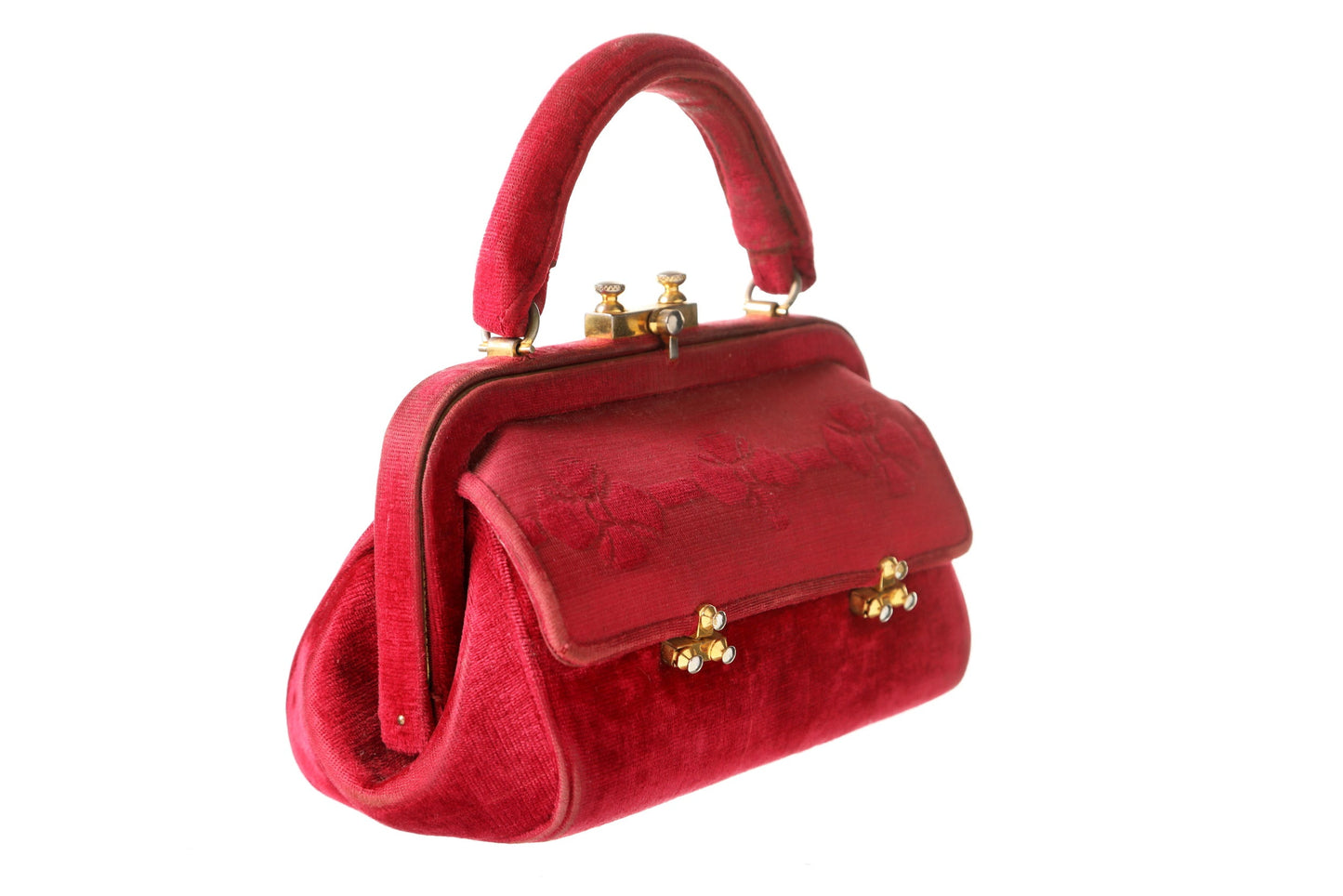Roberta di Camerino Bordeaux handbag
