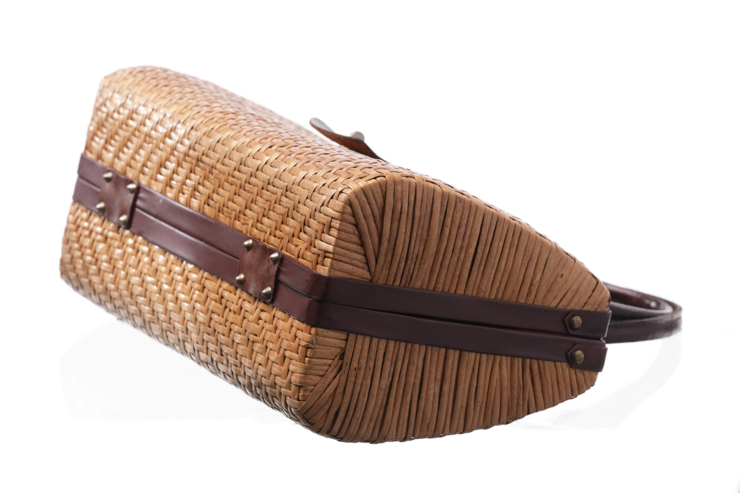 Bauletto rattan naturale