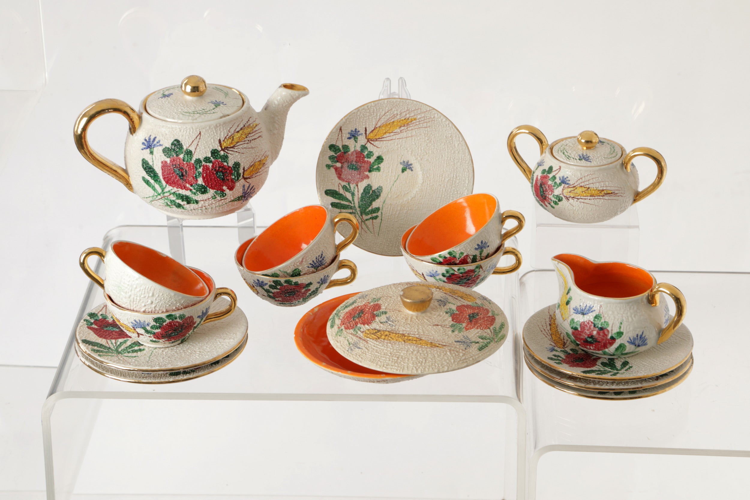 Servizio The Ceramica Faci anni 50