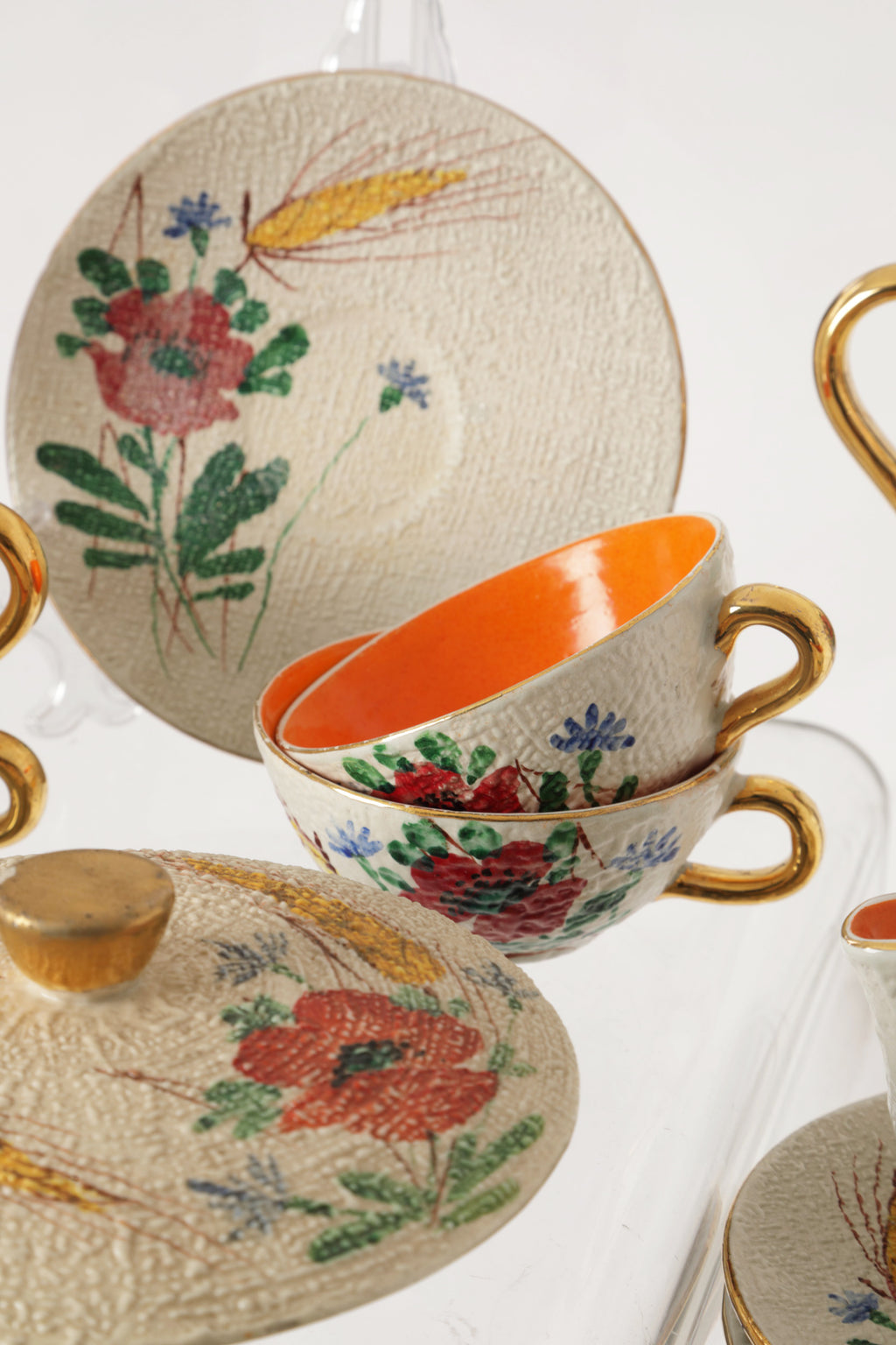 Servizio The Ceramica Faci anni 50