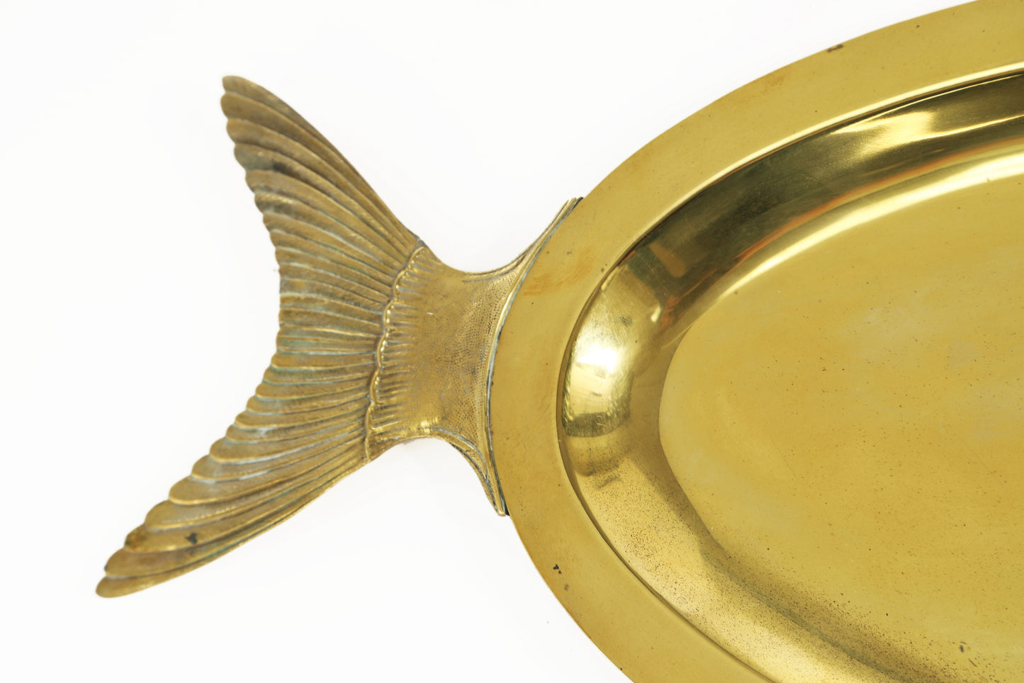 Fish-shaped serving tray from the 70s