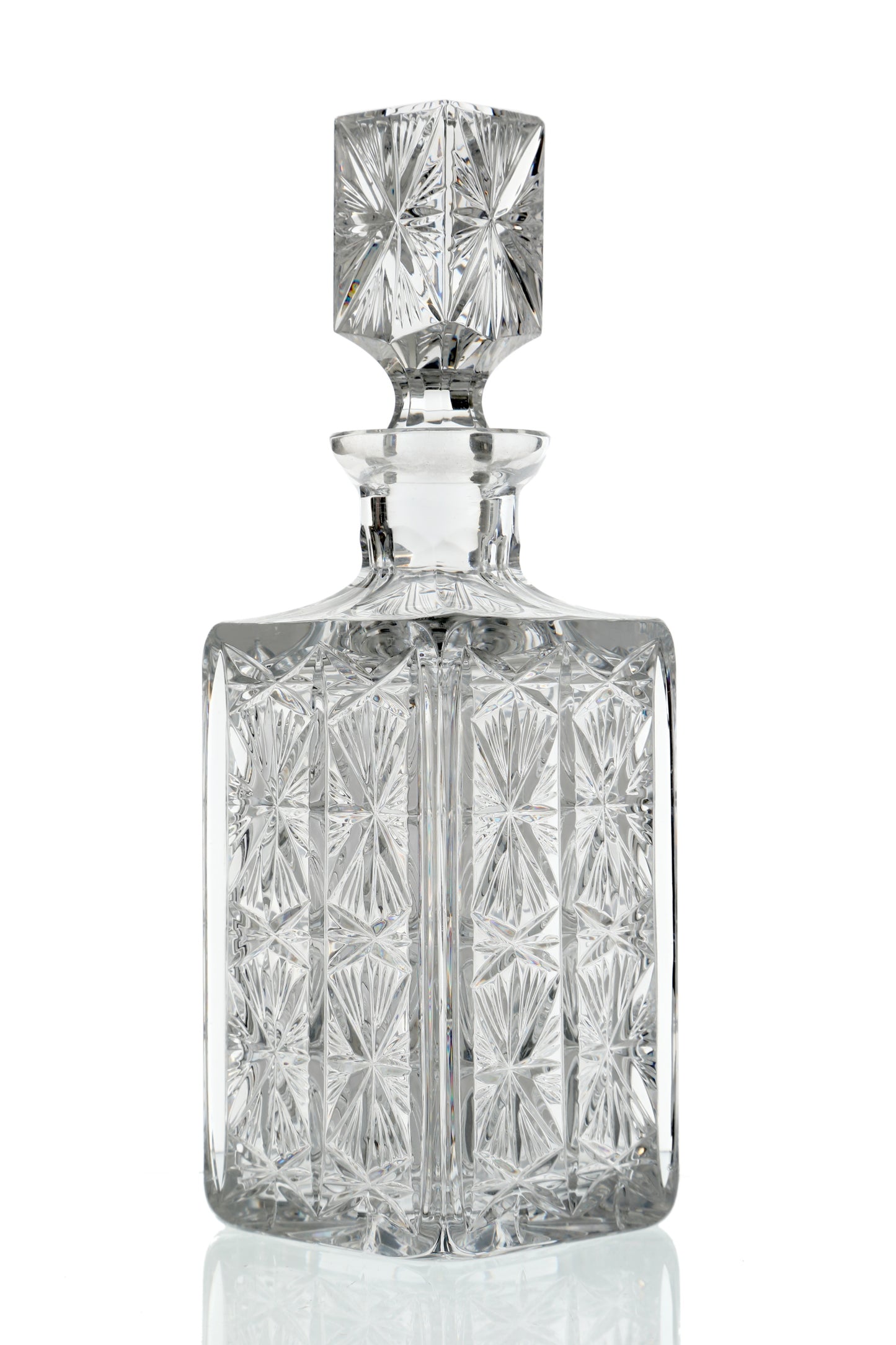 Liqueur bottle. Cut crystal