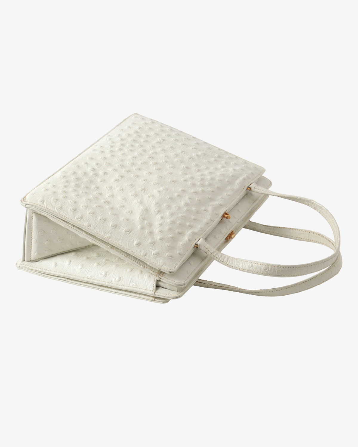 Borsa a mano in struzzo anni 60