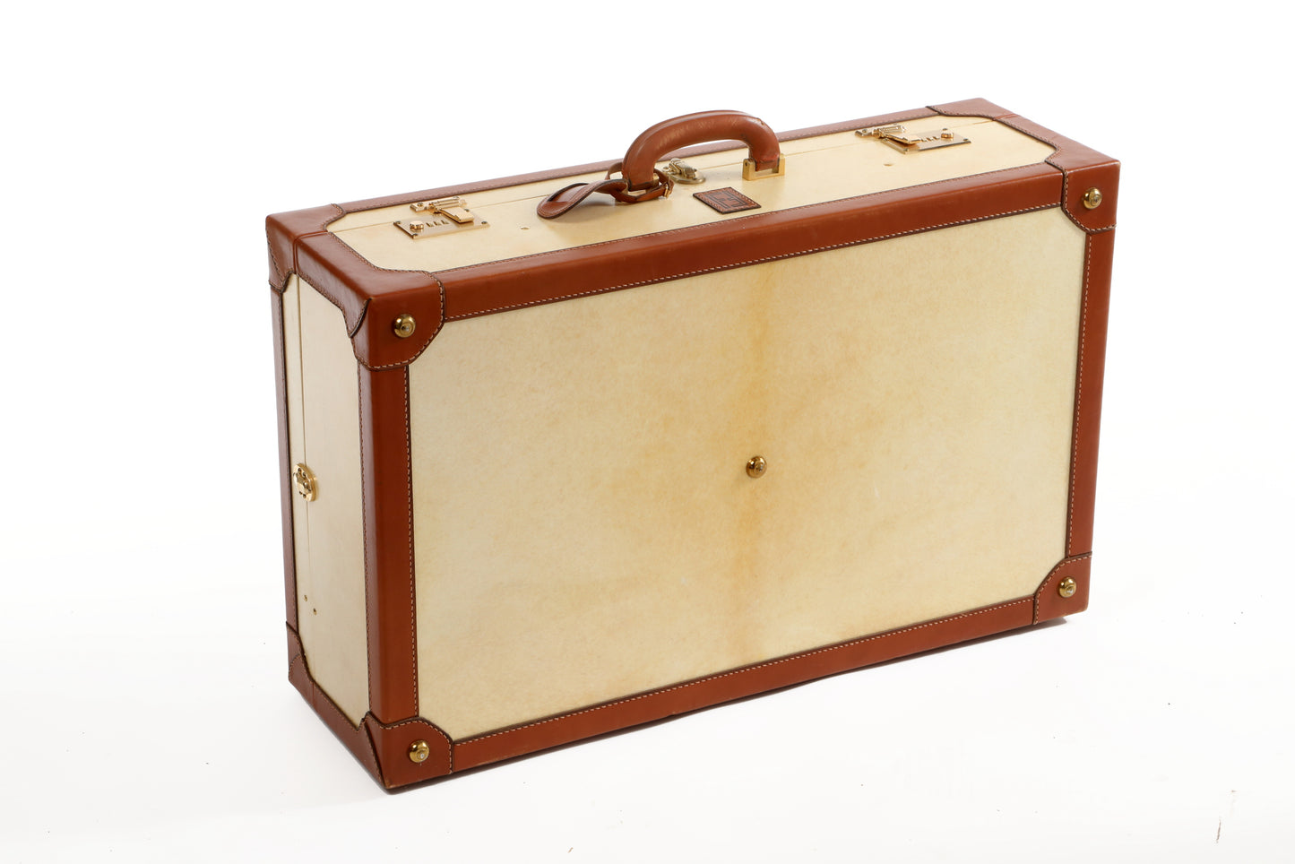 Fendi medium size parchment suitcase