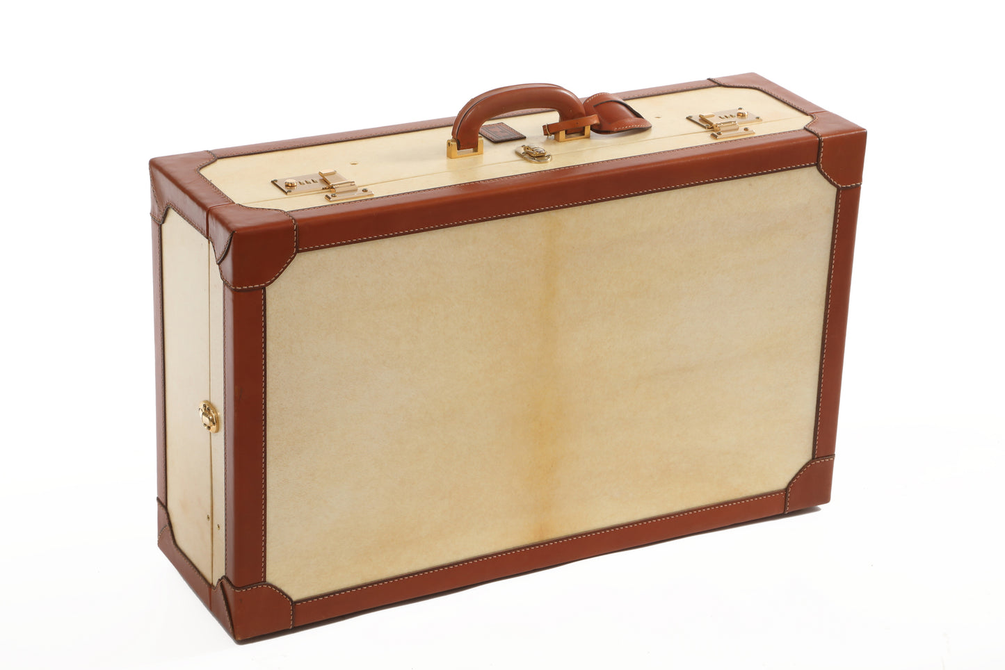 Fendi medium size parchment suitcase