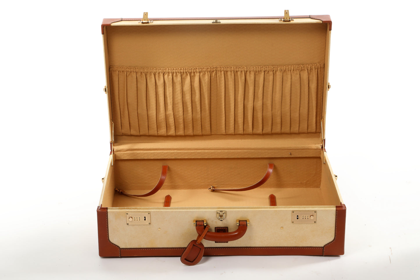 Fendi medium size parchment suitcase