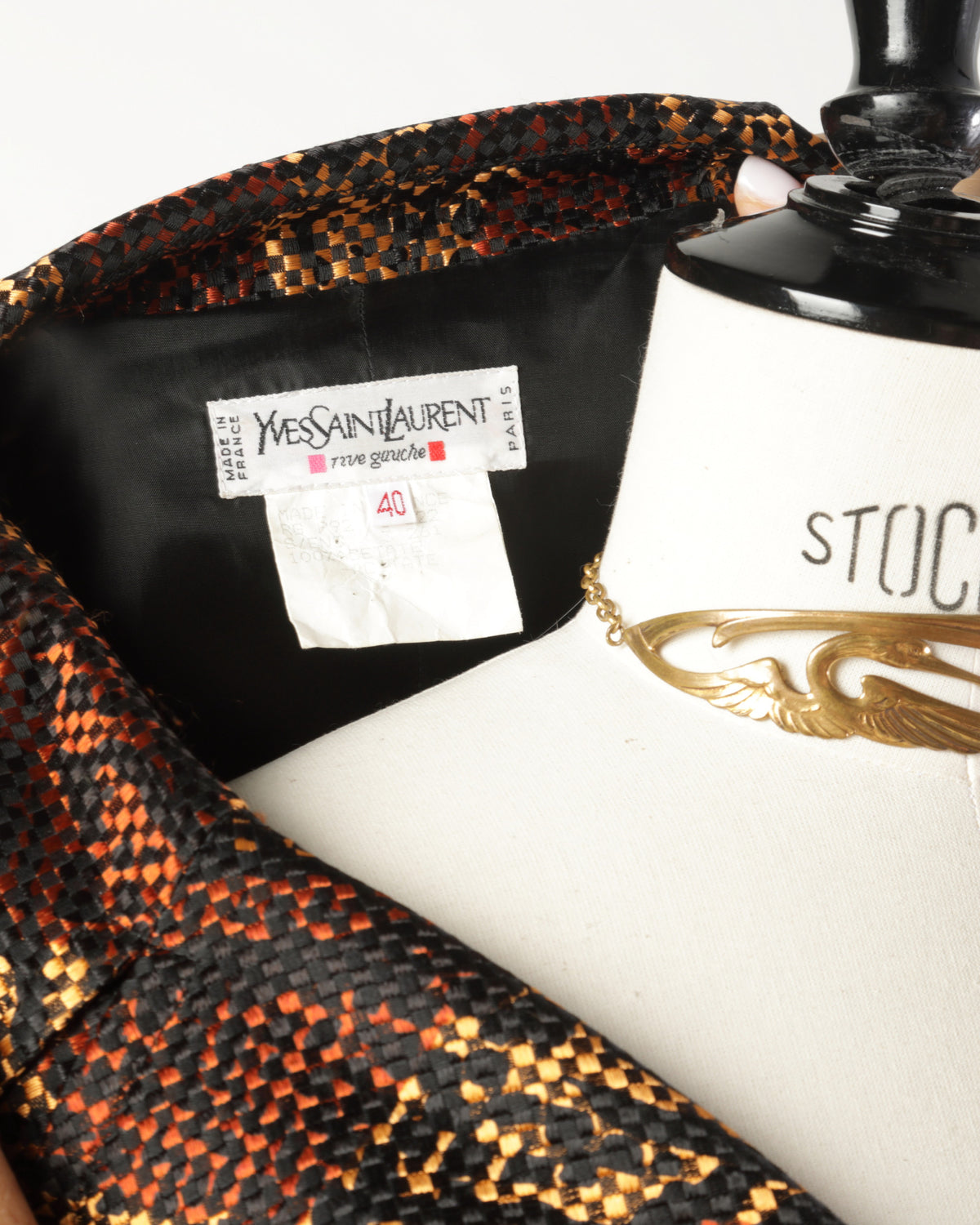 Giacca Yves Saint Laurent Rive Gauche anni 80