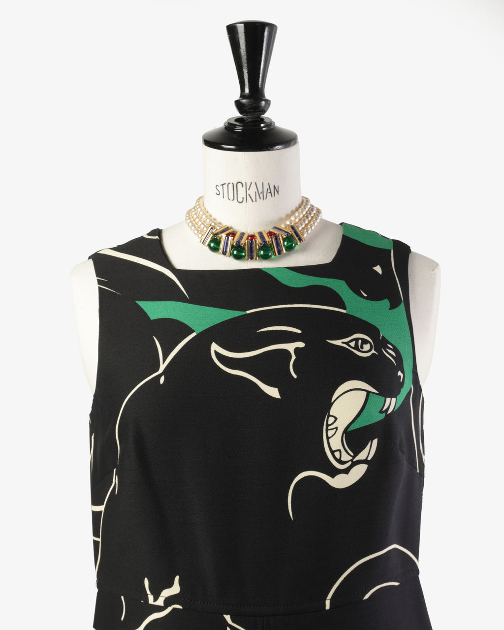 Valentino Boutique panther dress 1967