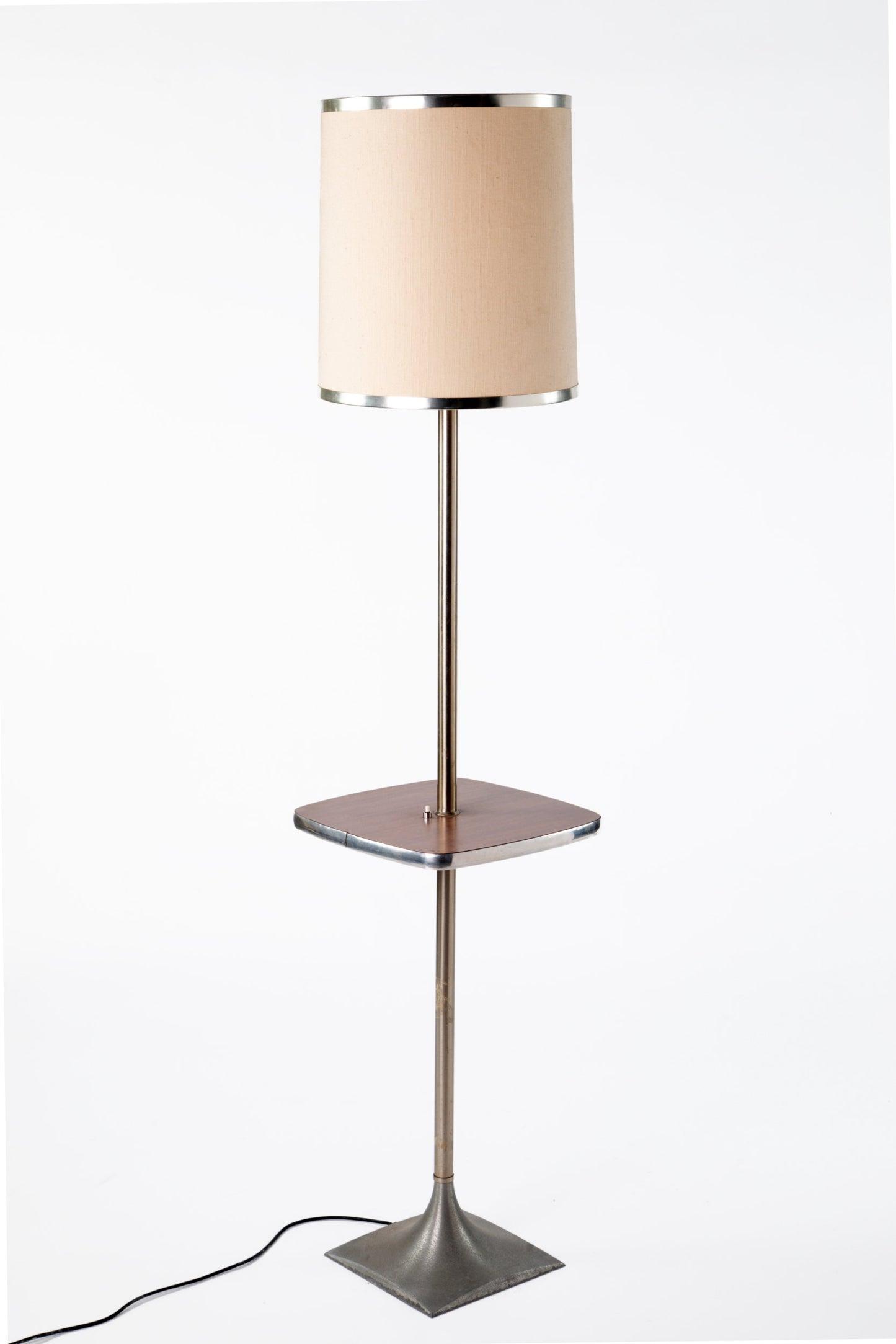 Floor lamp from the 60s, steel, formica