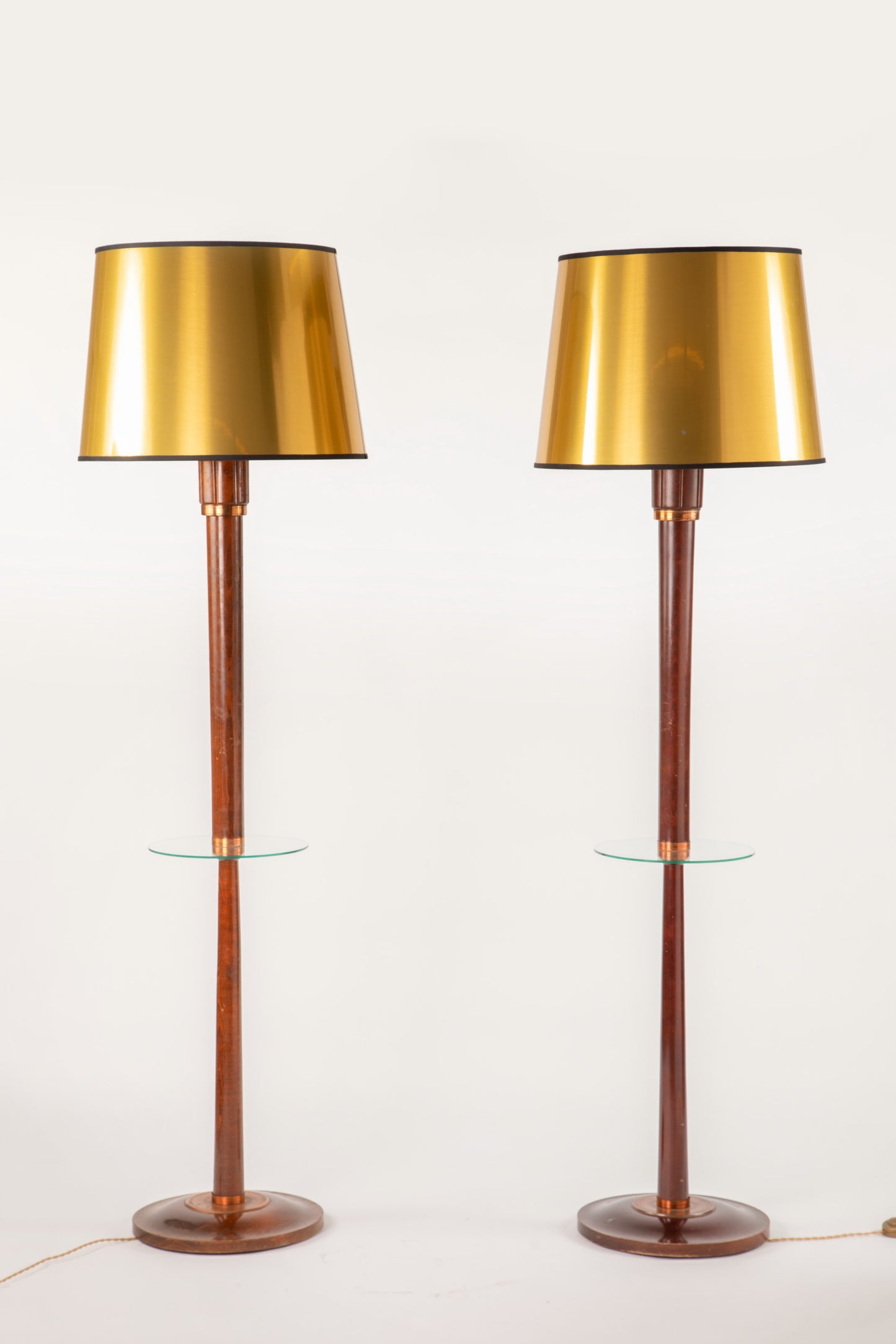 Pair of floor lamps from the 50s