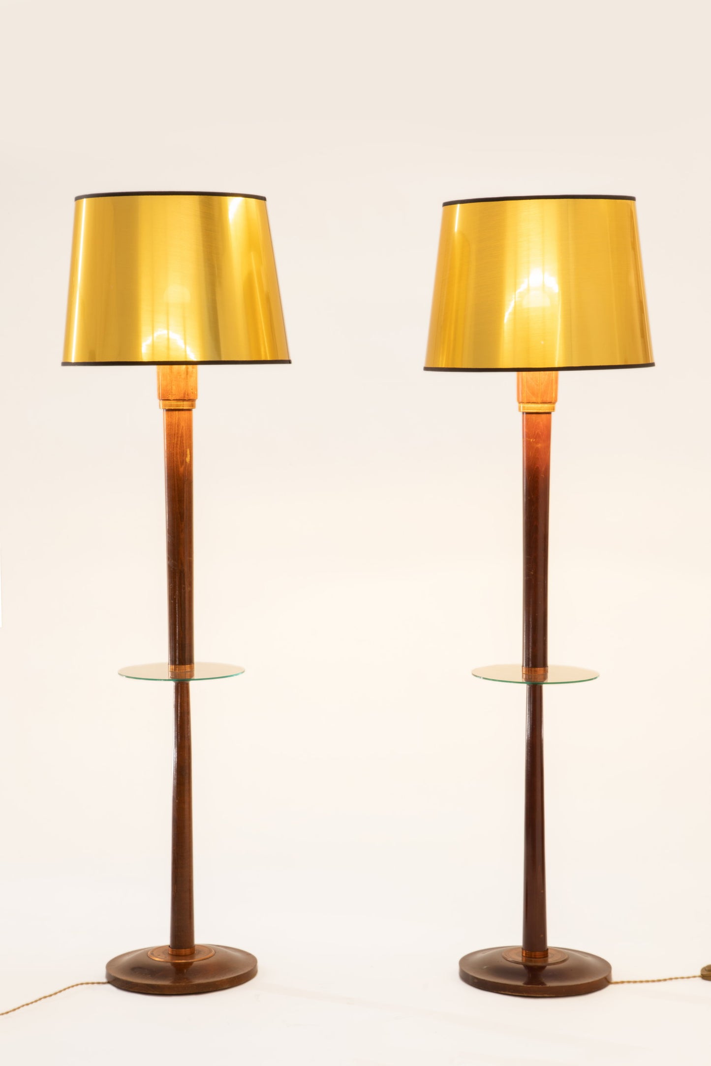 Pair of floor lamps from the 50s