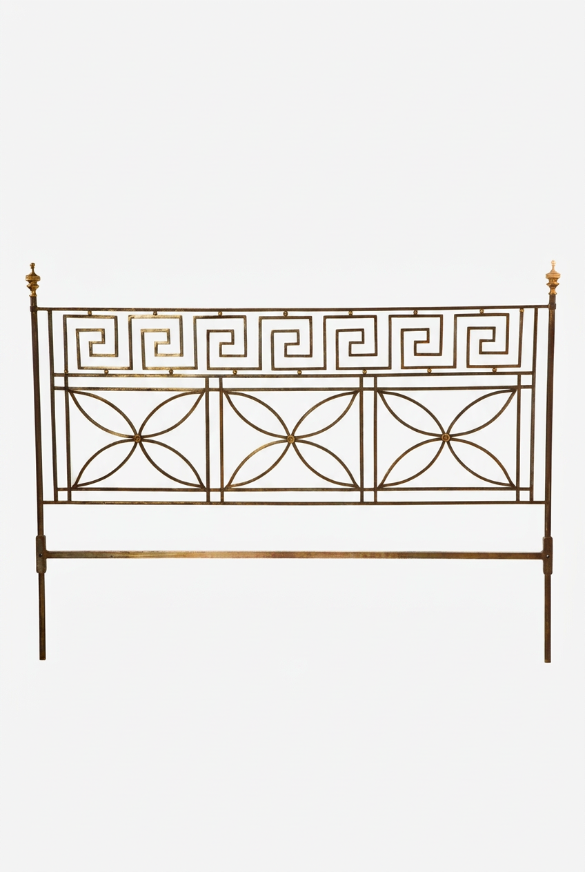 Testiera letto anni 70 attribuibile Romeo Rega