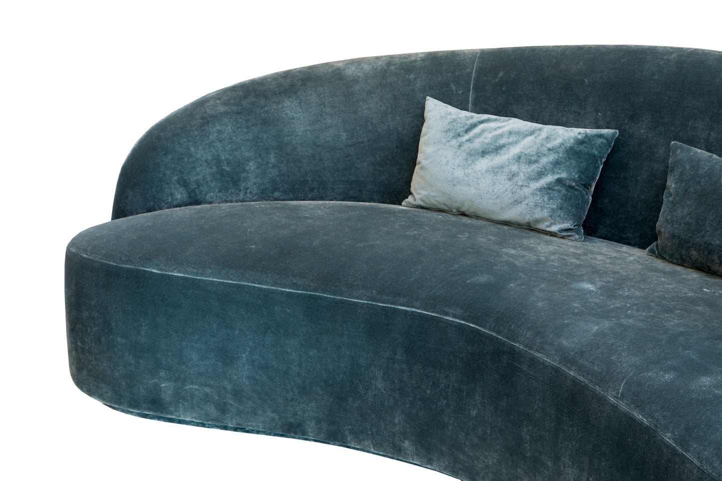 Ico Parisi style curved sofa