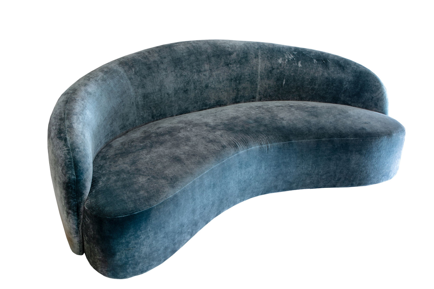 Ico Parisi style curved sofa