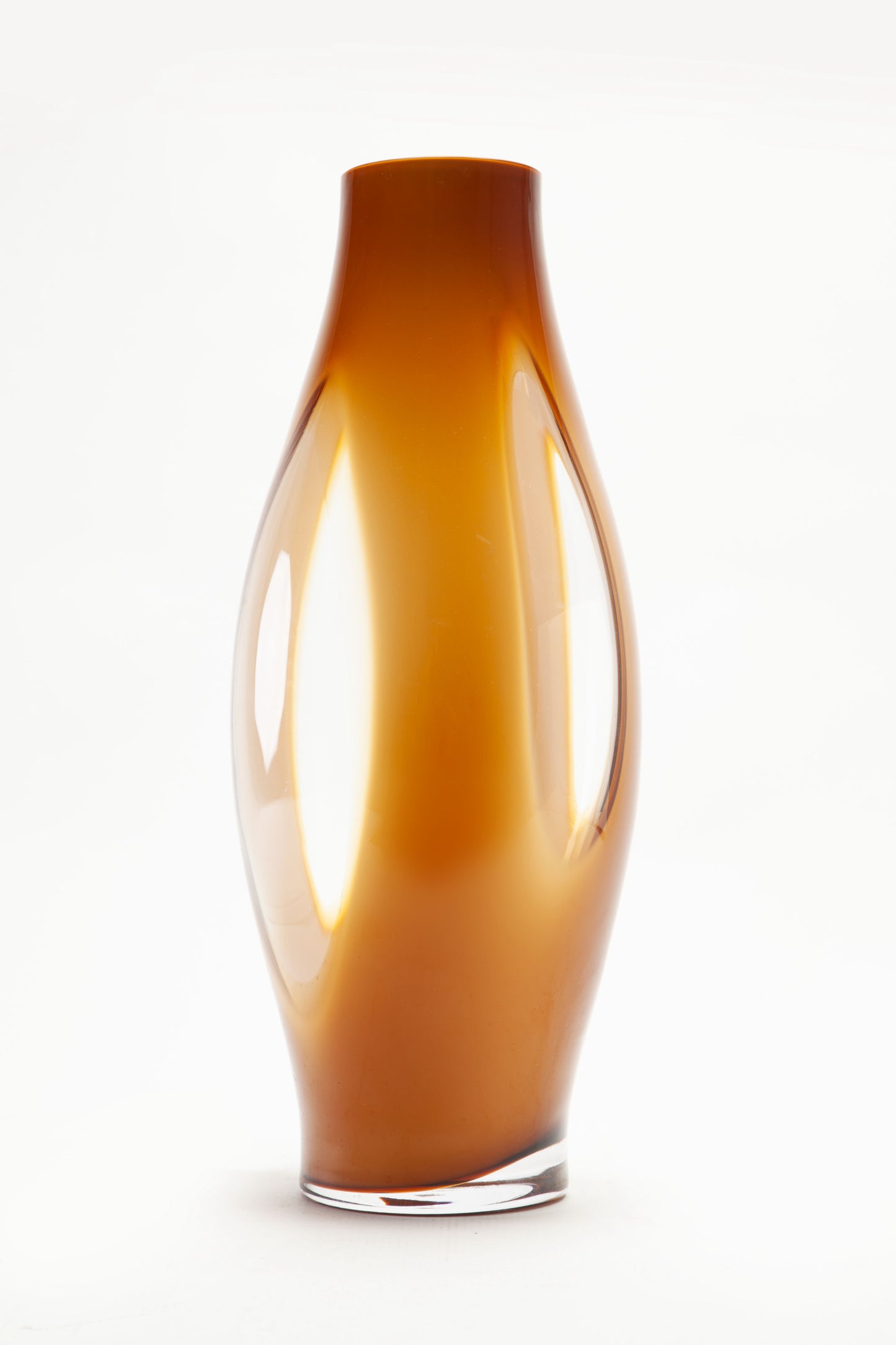 Large Murano Amber vase