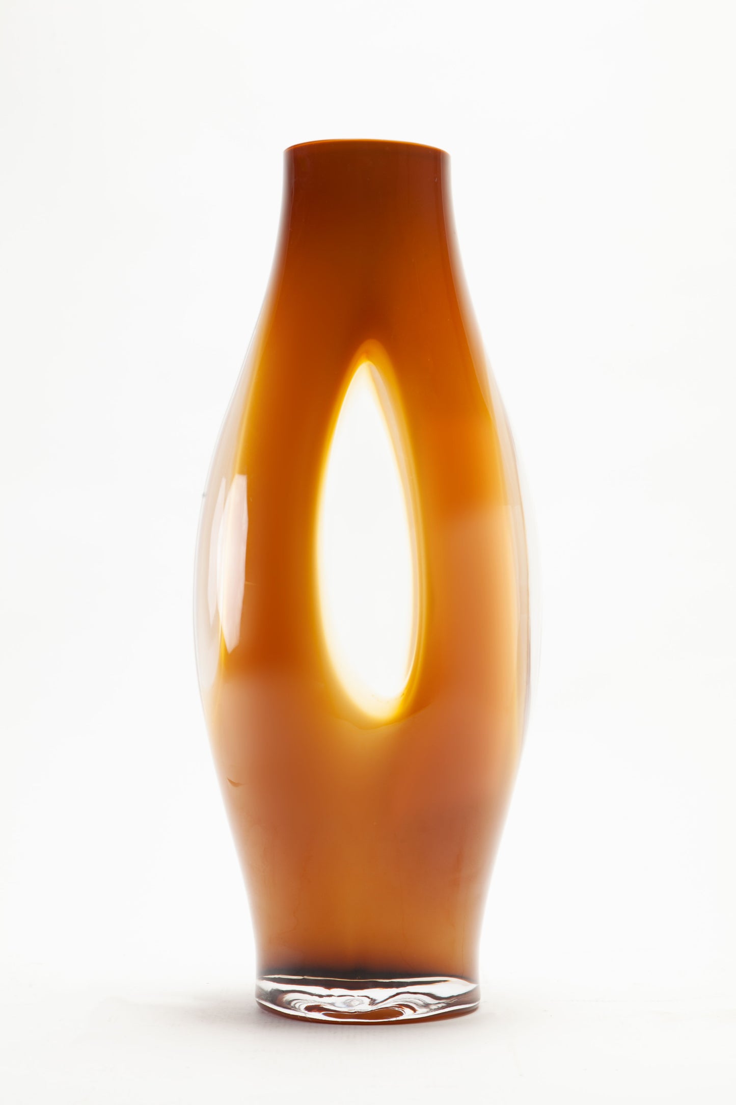 Large Murano Amber vase