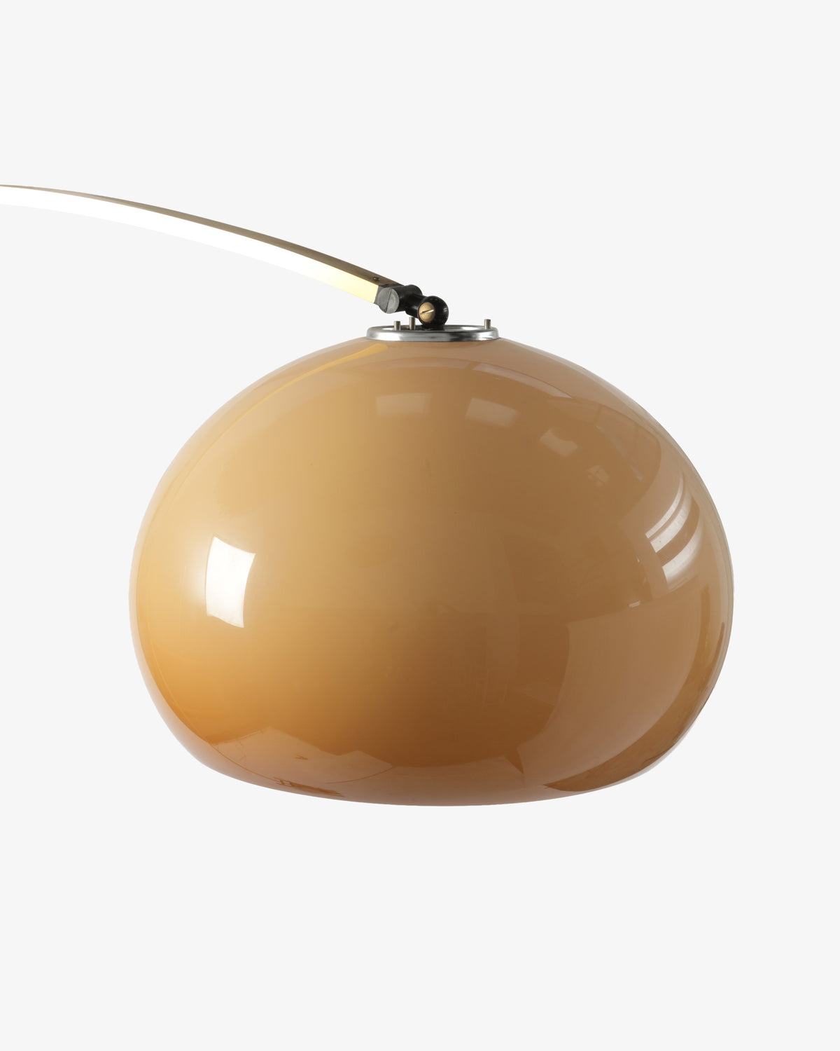 Lampada da terra arco Design Harvey Guzzini anni 70