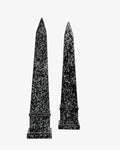 Pair of onyx Obelisks from the 70s
