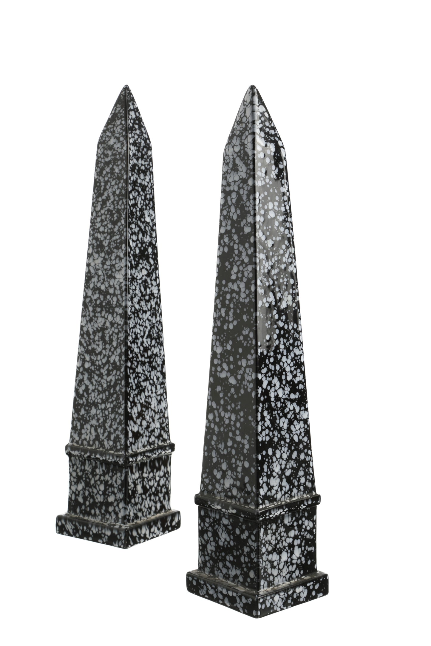 Pair of onyx Obelisks from the 70s