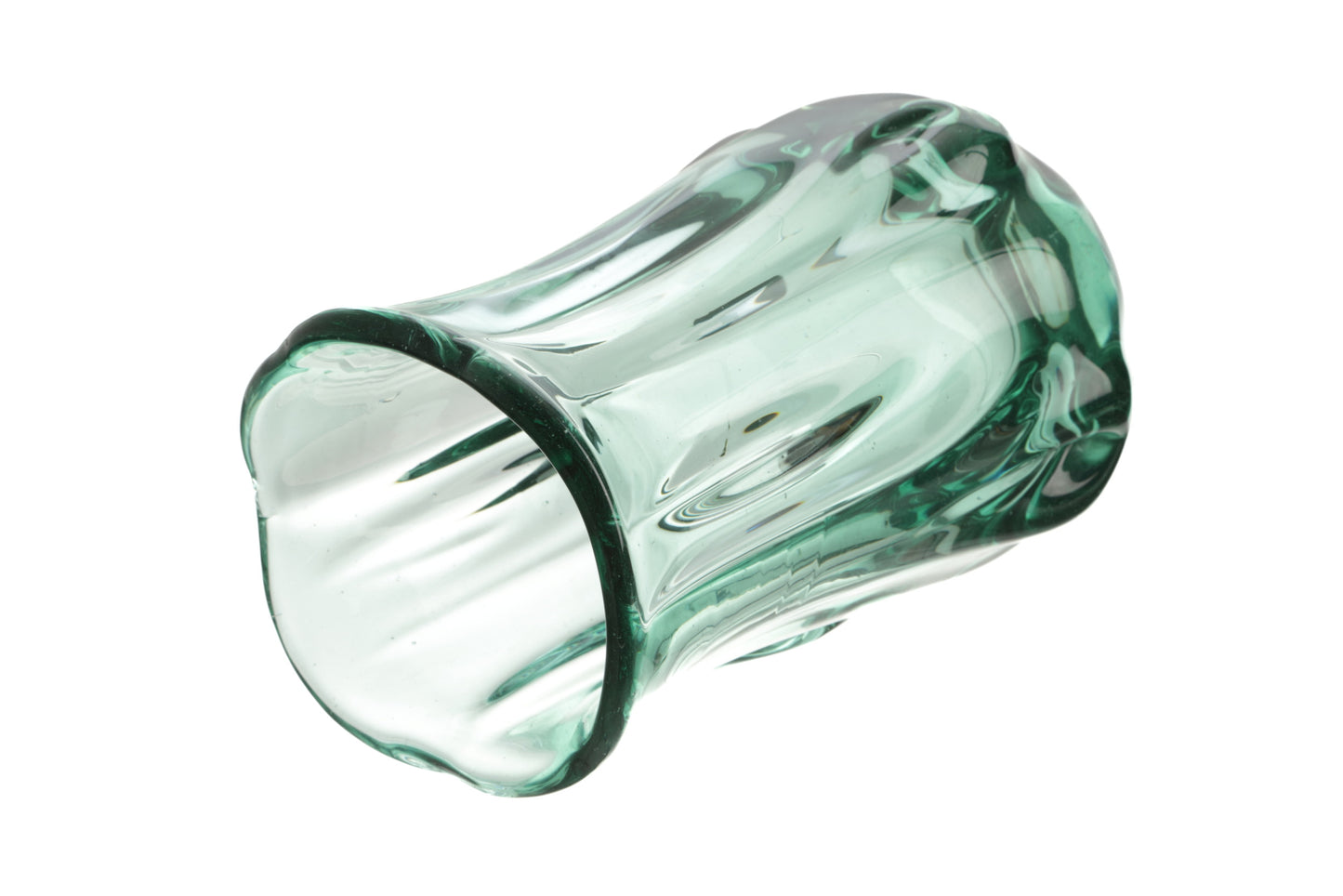 Tronco Murano glass vase Flavio Poli for Seguso 1937