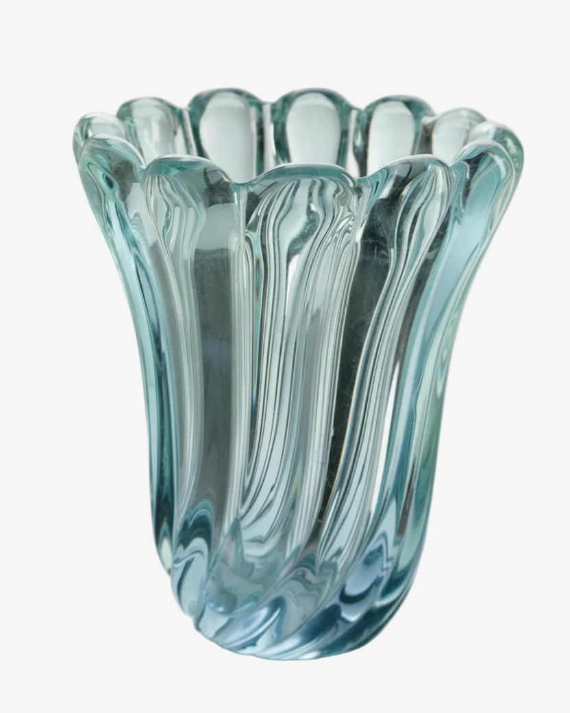 Murano glass vase Flavio Poli for Seguso 1942