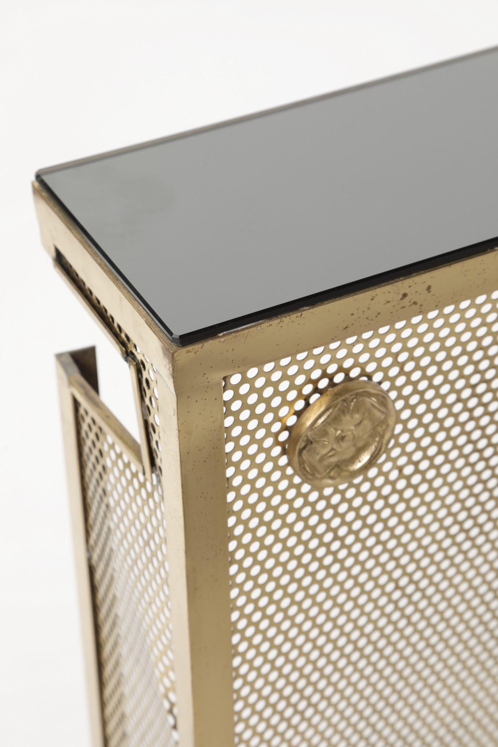 Brass radiator cover from the 60s