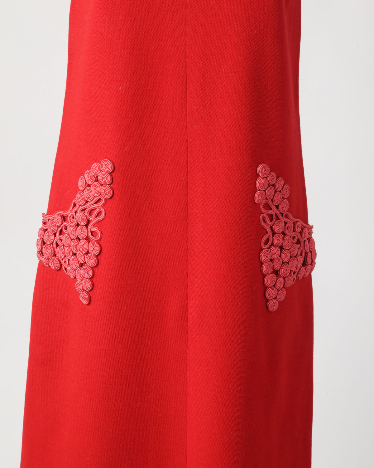 Abito lungo Rosso Valentino Boutique 1967