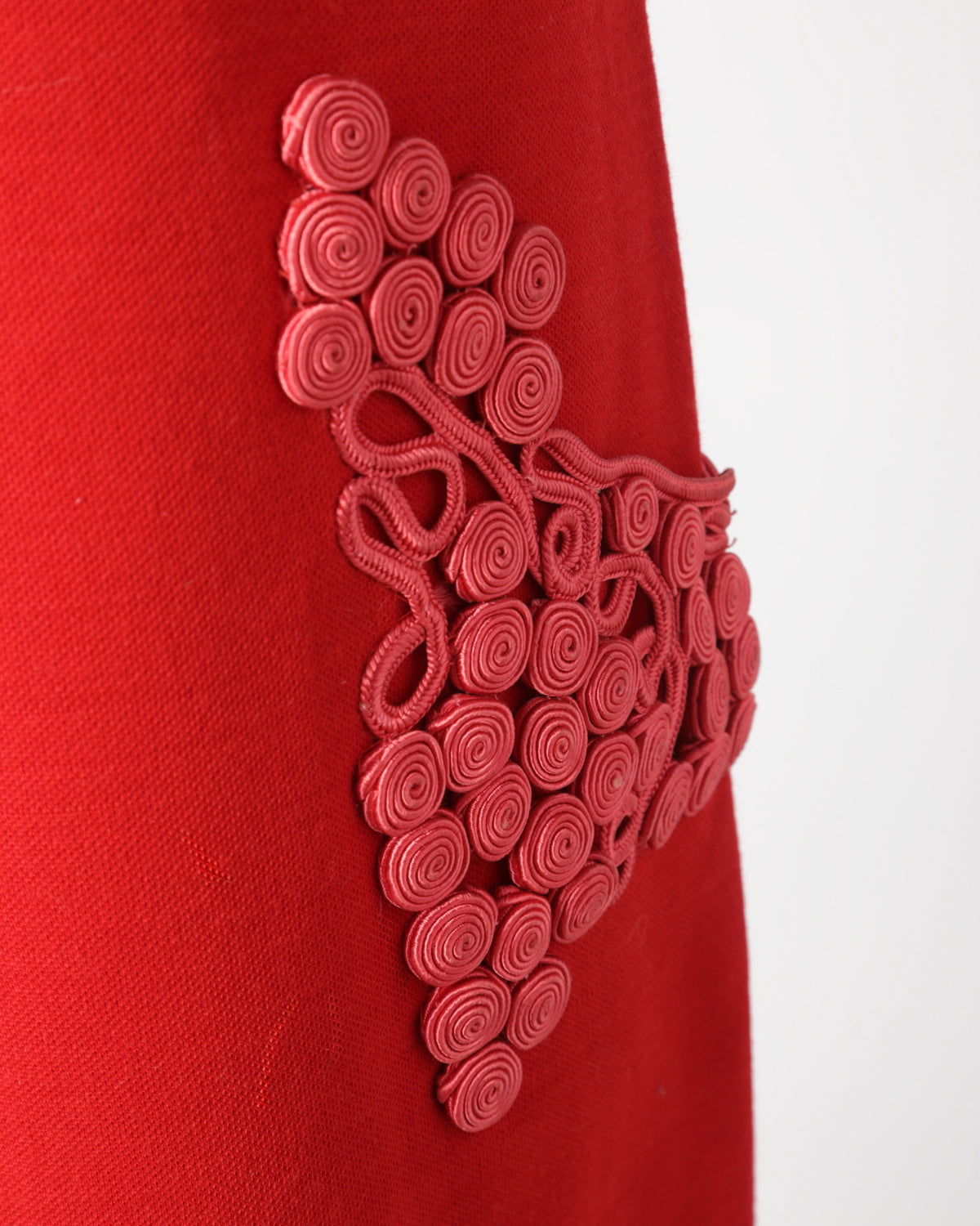 Abito lungo Rosso Valentino Boutique 1967