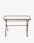 60's hand and foot table