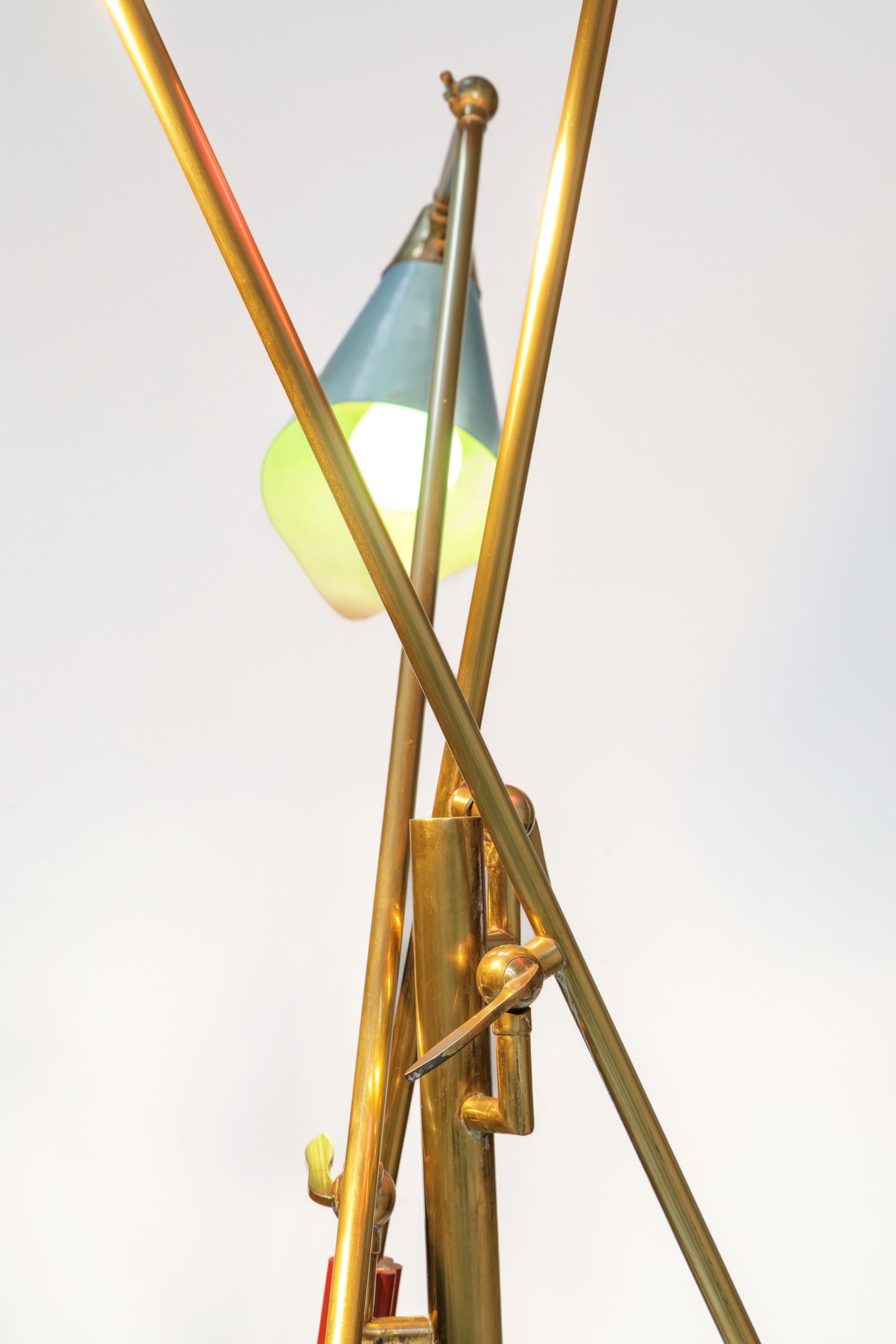 Angelo Lelli floor lamp for Arredoluce 50s