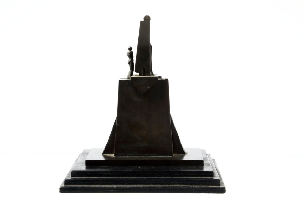 Scultura in bronzo "Spaeculum Aevi" Paolo Guiotto