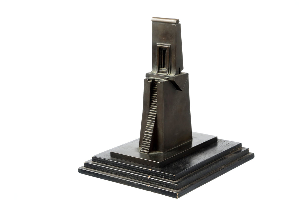 Scultura in bronzo "Spaeculum Aevi" Paolo Guiotto