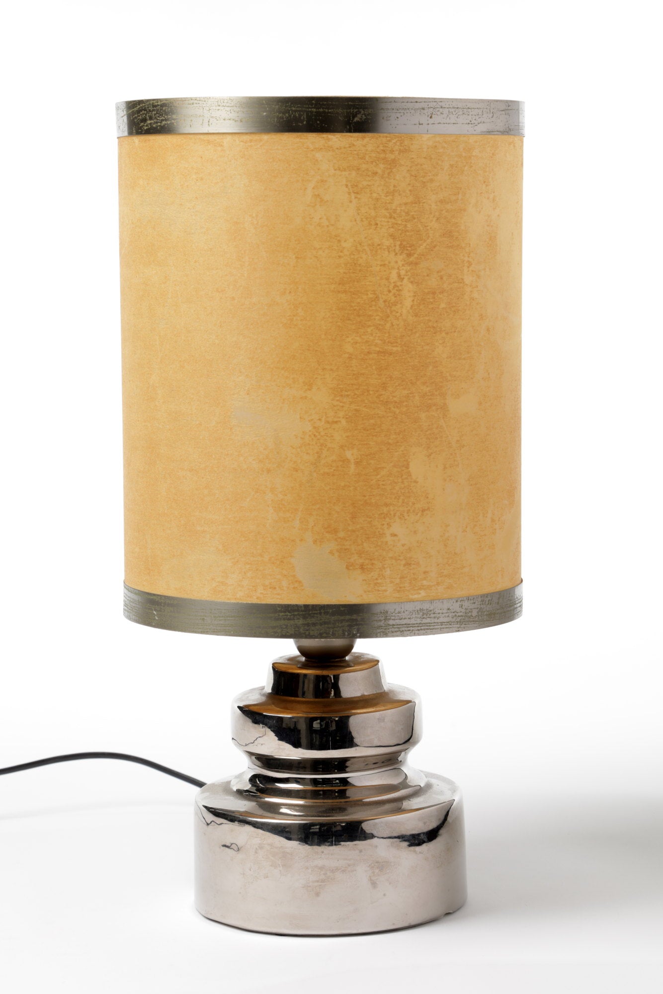 Table lamp in glazed ceramic from the 70s