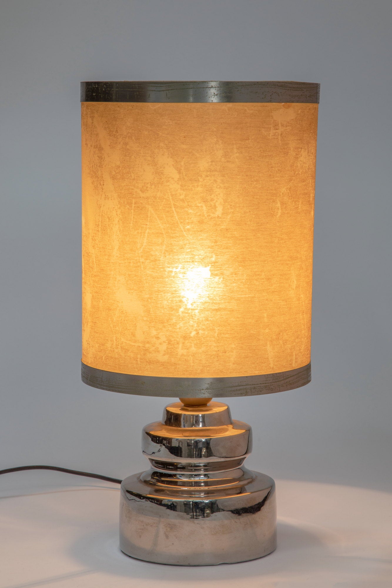 Table lamp in glazed ceramic from the 70s