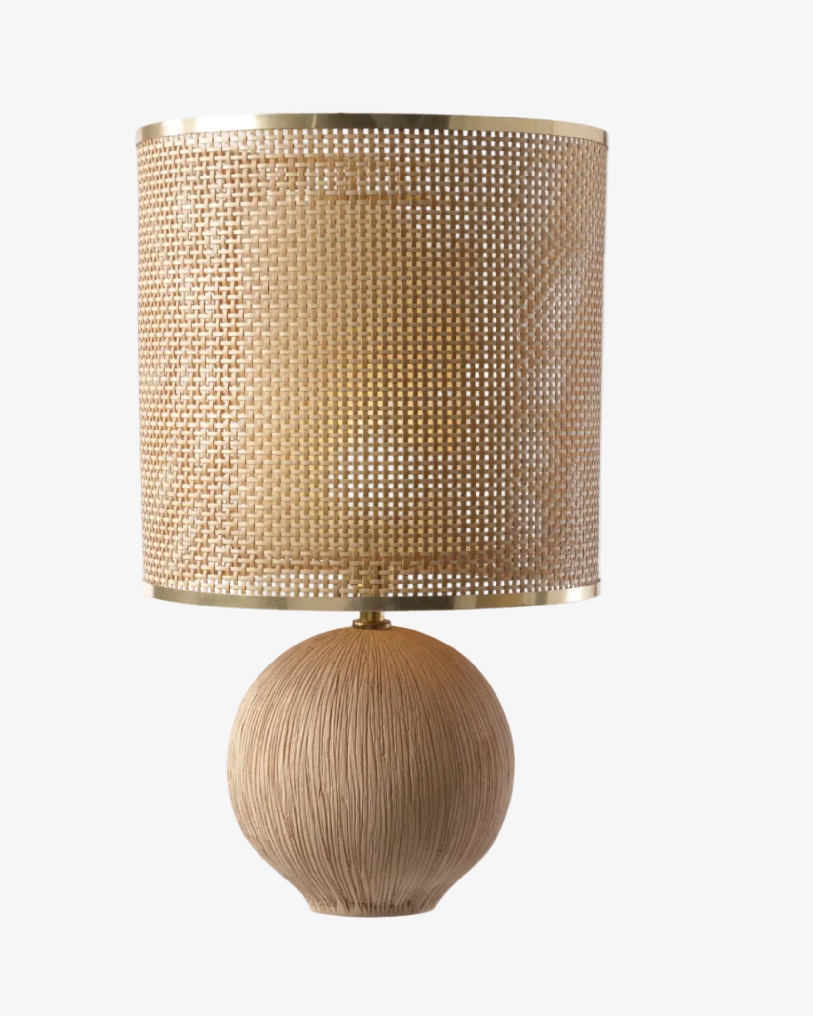 Lampada da tavolo terracotta anni 70