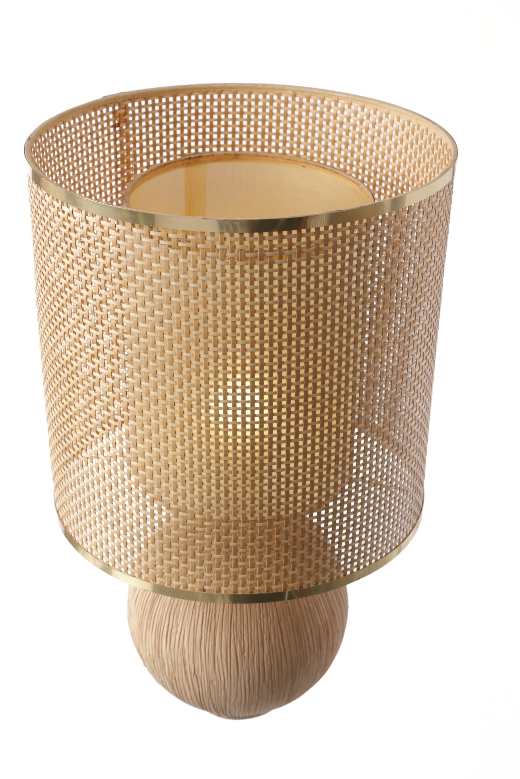 Lampada da tavolo terracotta anni 70