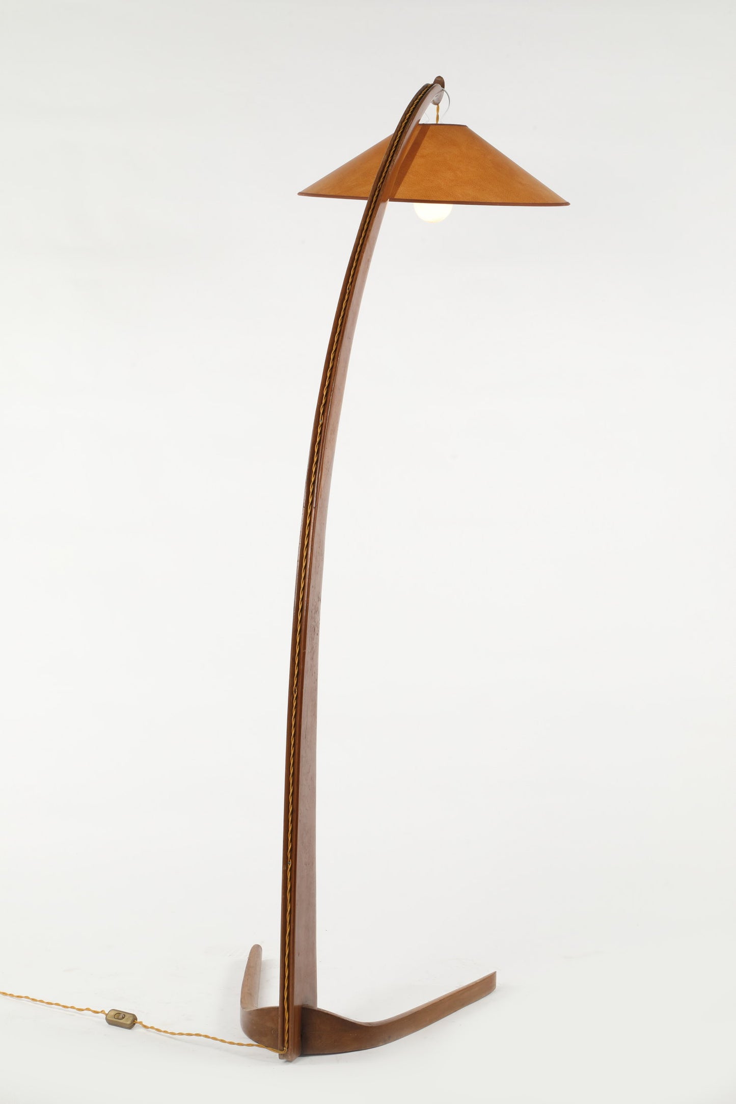 Arched floor lamp from the 50s