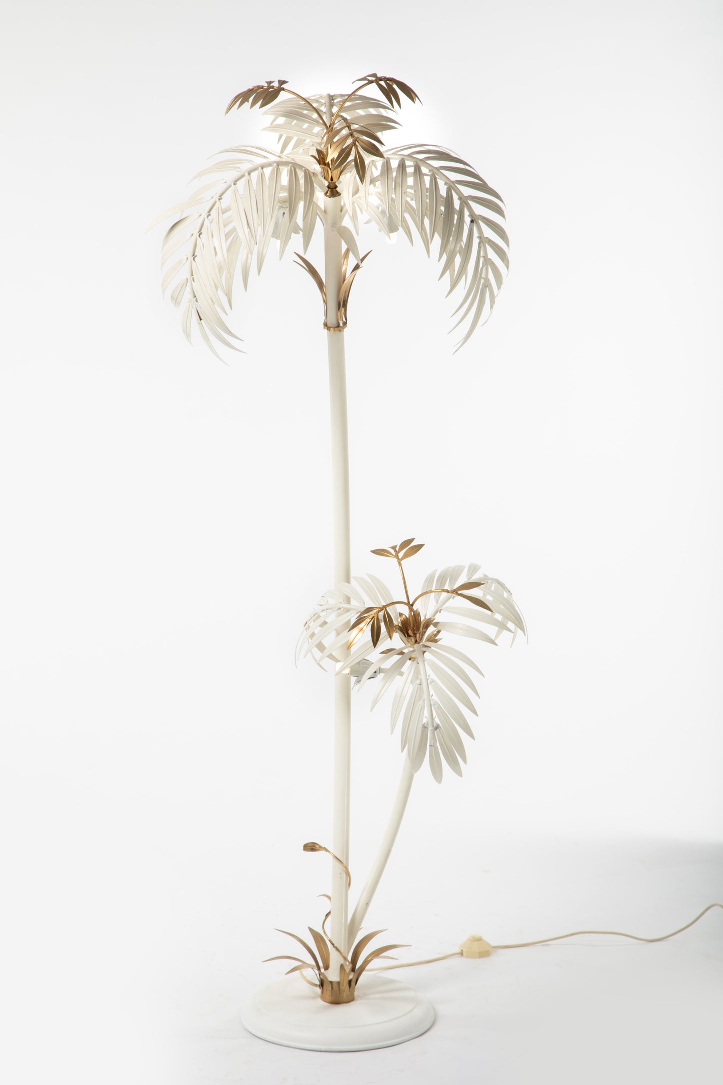 1960s palm tree-shaped floor lamp