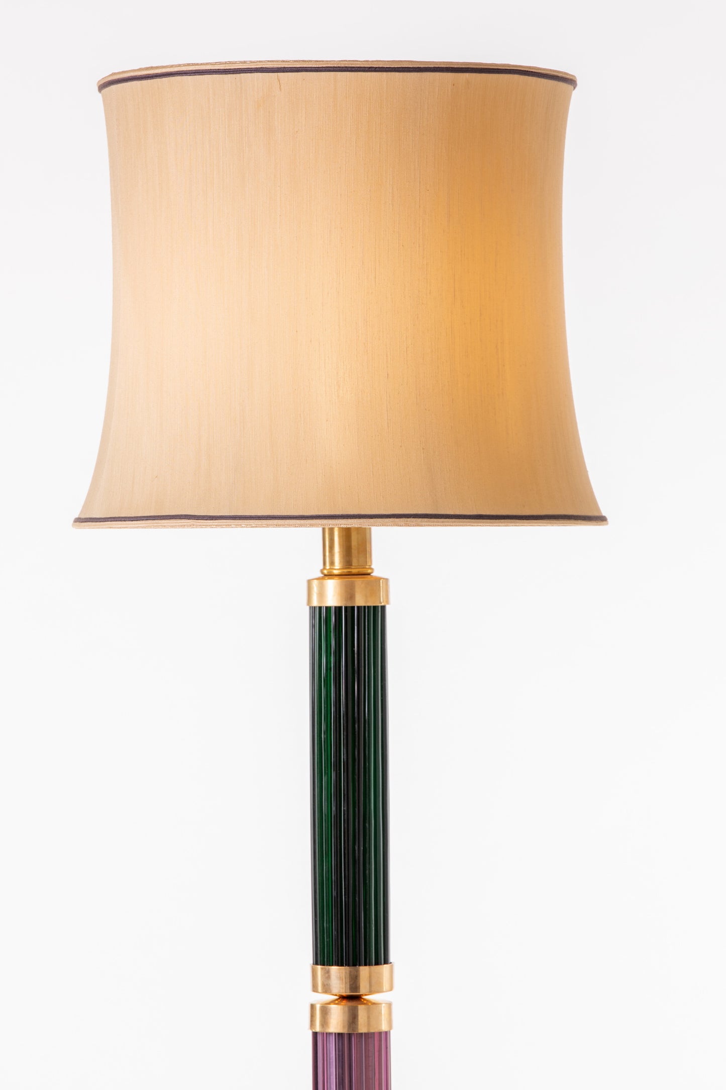 Multicolor Murano glass floor lamp