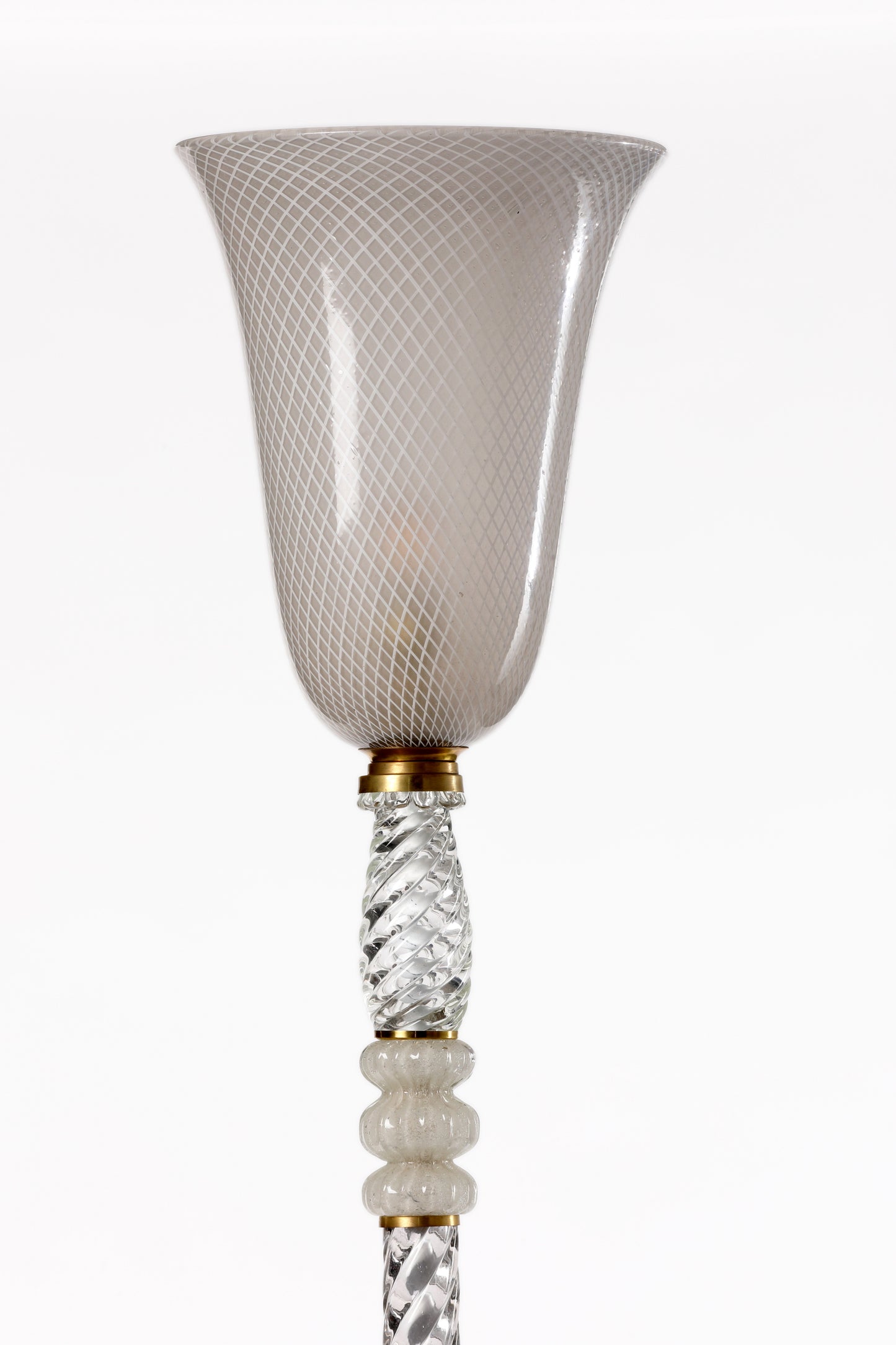 Murano glass floor lamp from the 30s