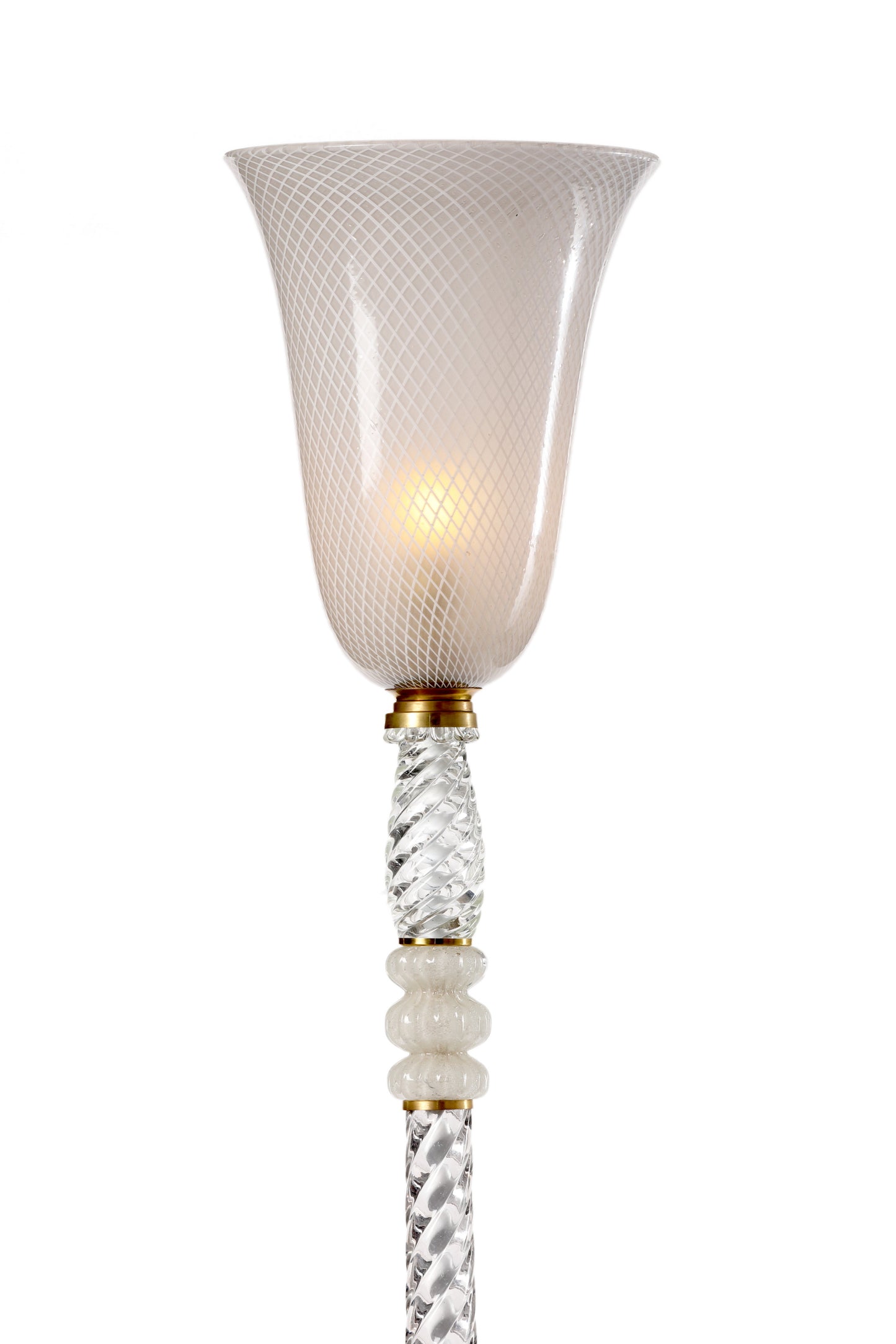 Murano glass floor lamp from the 30s