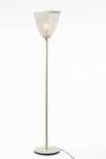 Lampada da terra vetro reticello anni 80
