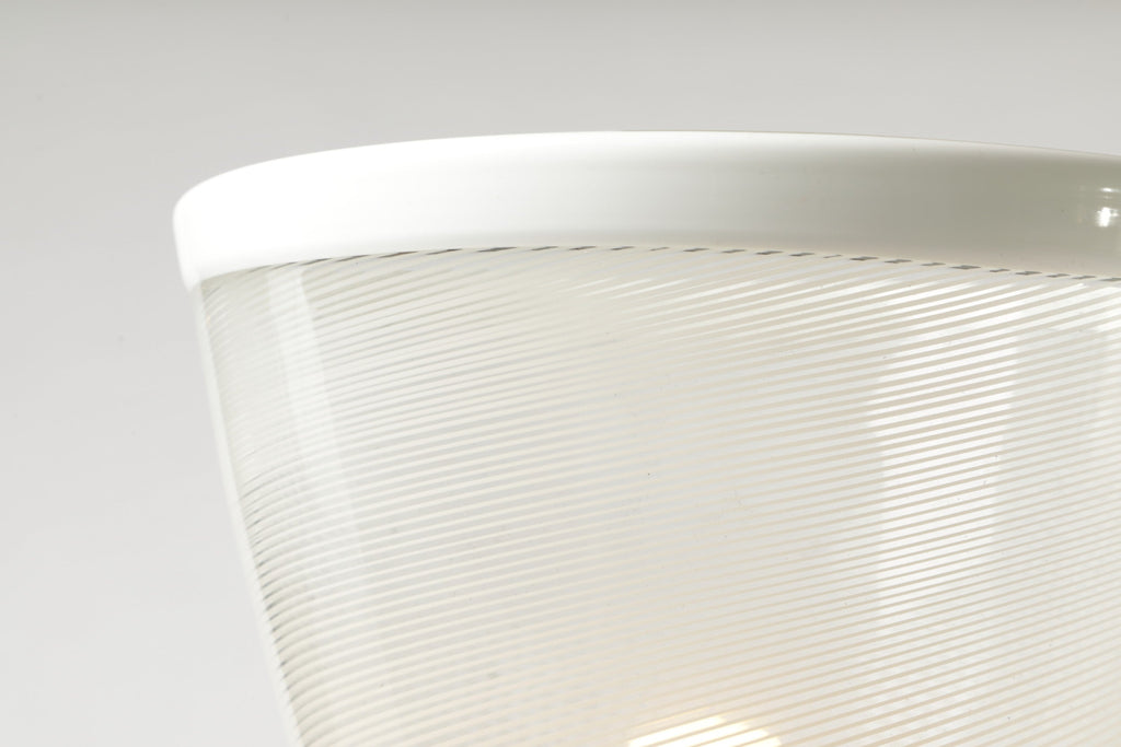 Lampada da terra vetro reticello anni 80